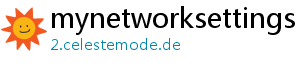 mynetworksettings com